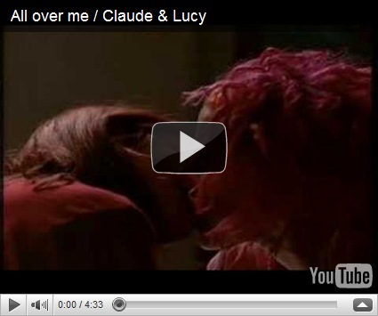 ... likes her back lucy played ...